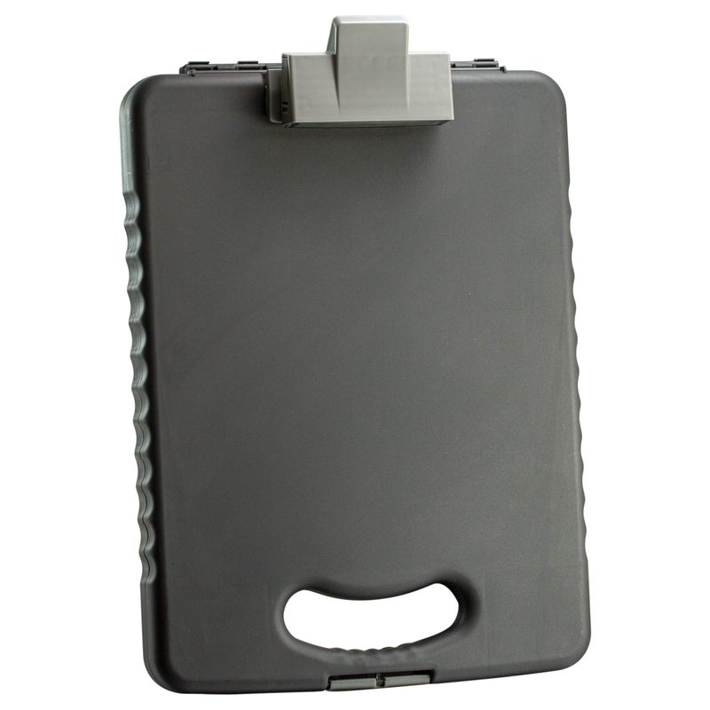 Officemate Deluxe Letter/A4 Size Tablet Clipboard Case with LED Light, Charcoal (83316) - Image 2